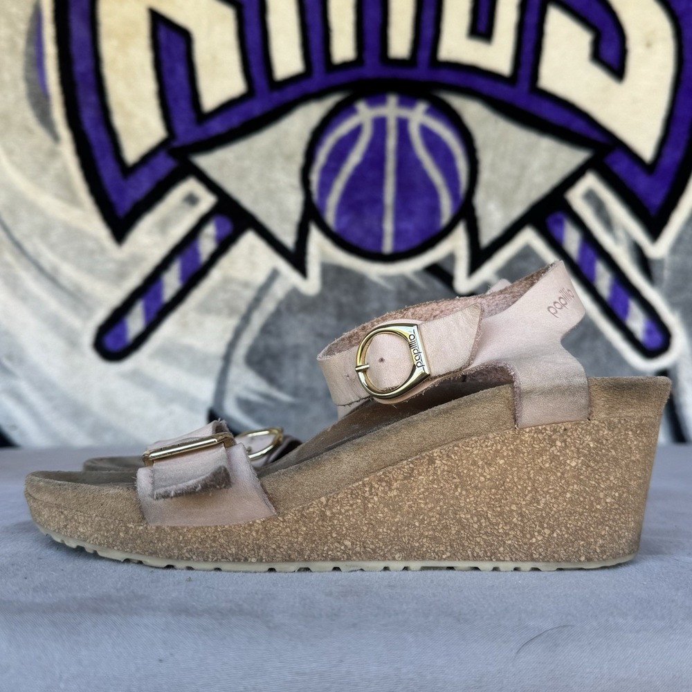 Size 40/W9‎ - Papillon Soley Ring-Buckle Women's Narrow pink Slip On Leather